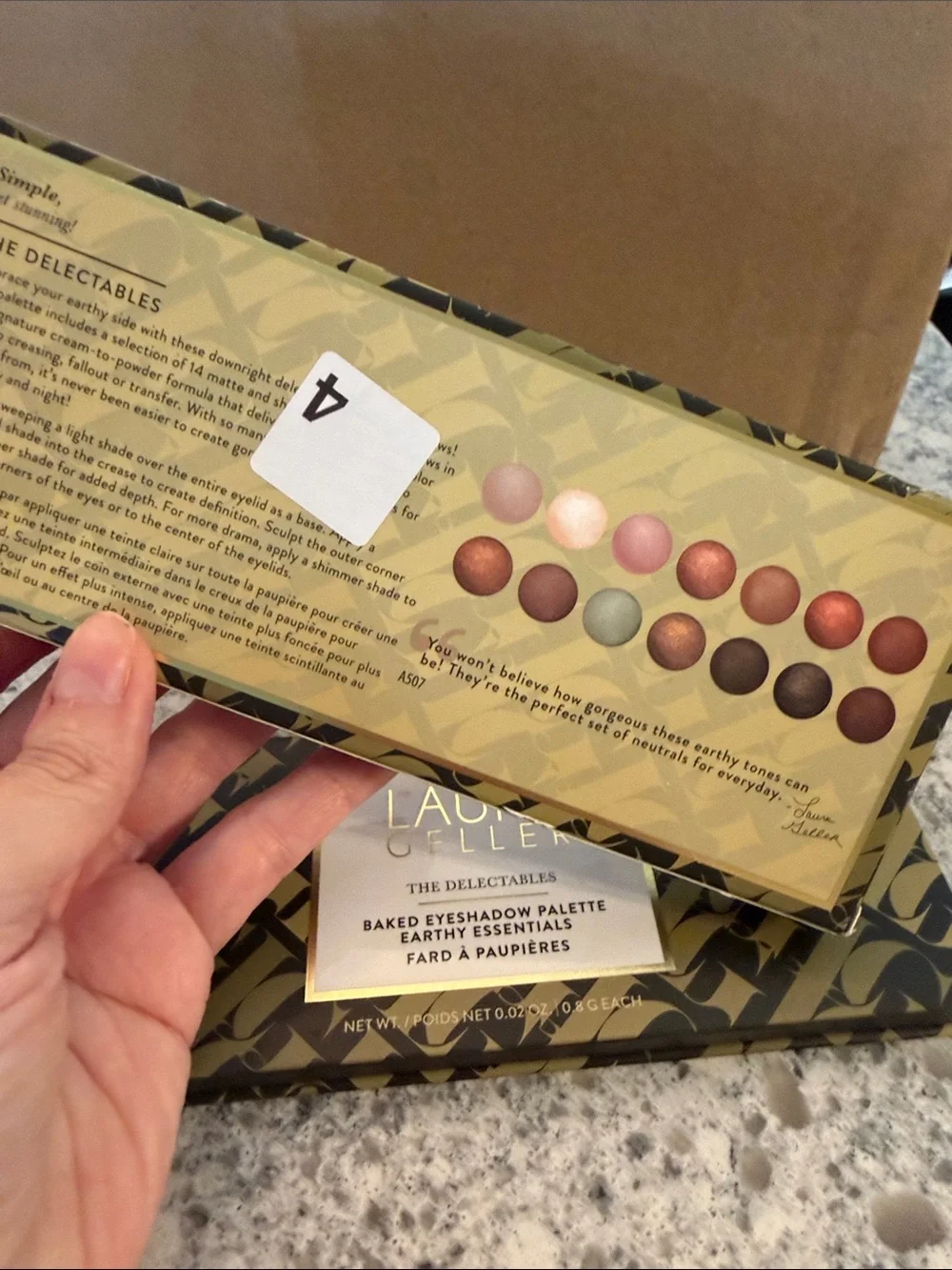 LAURA GELLER NEW YORK The Delectables Earthy Essentials Baked Eyeshadow Palette